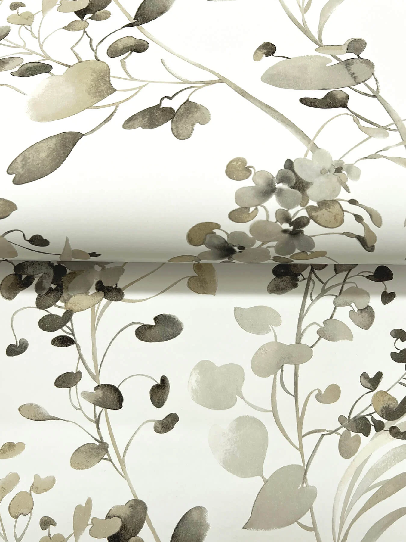 Candice Olson Decadence Spring Whispers Wallpaper - Charcoal - Image 4
