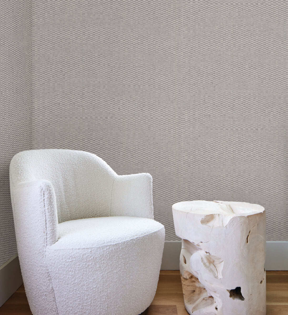 York New Origins Checkerboard Wallpaper - Grey - Image 3