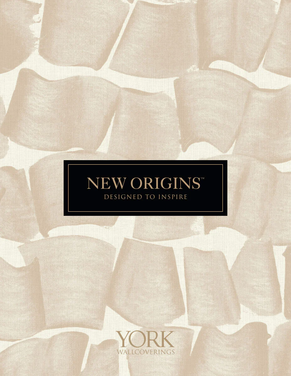 York New Origins Checkerboard Wallpaper - Putty - Image 6