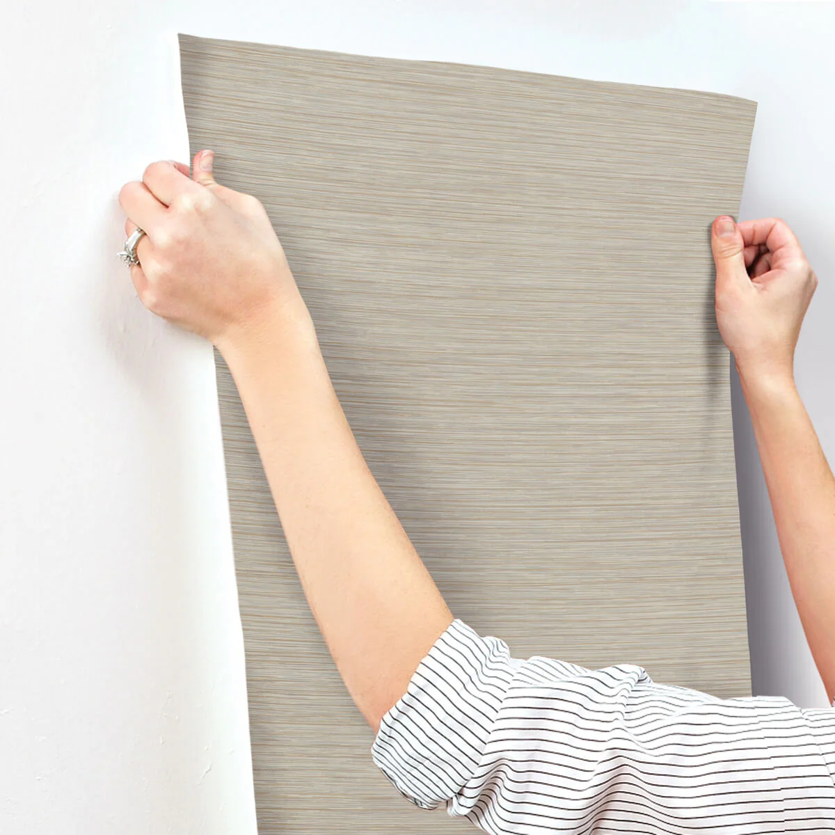 York New Origins Vista Wallpaper - Putty - Image 5