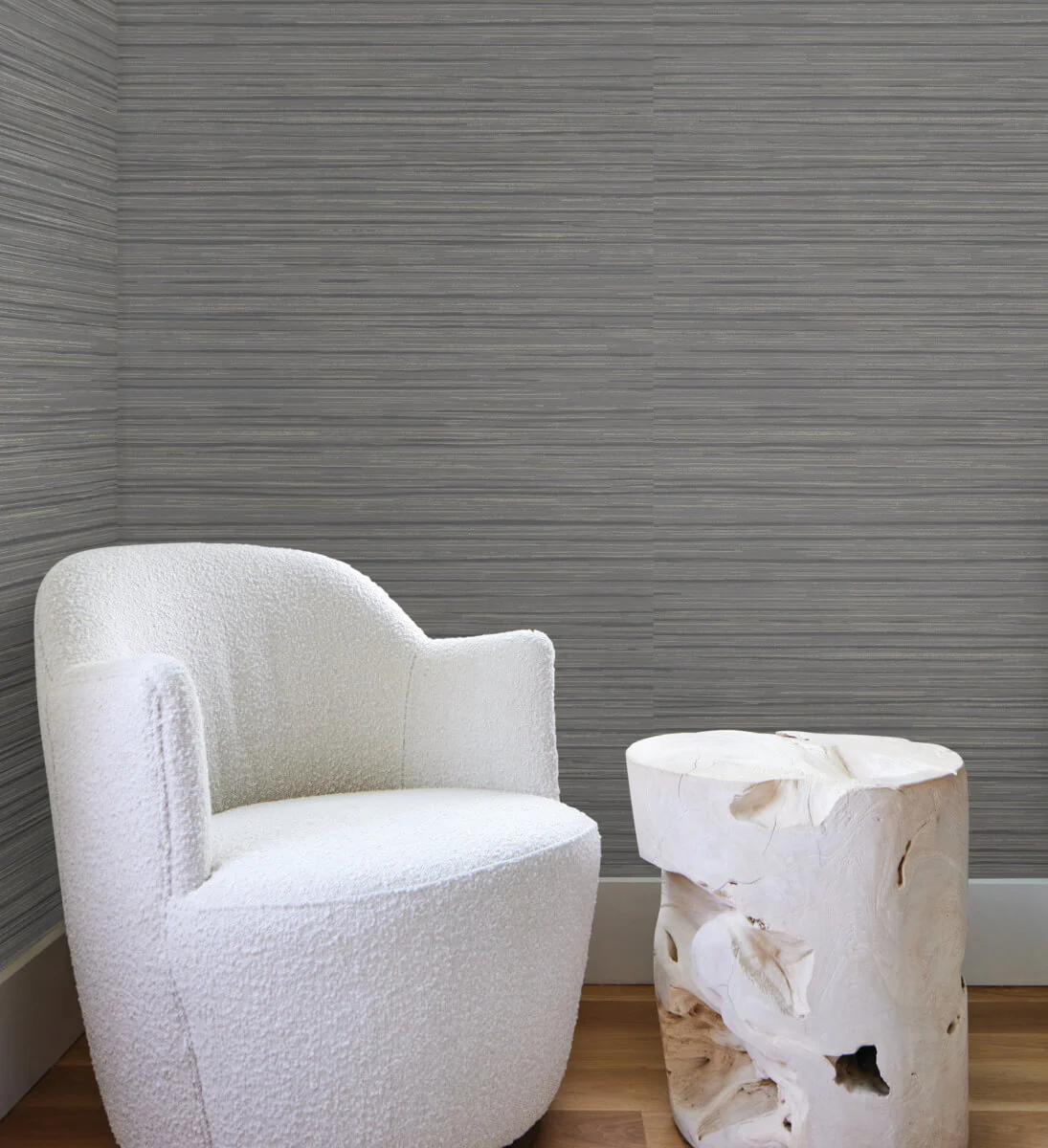 York New Origins Vista Wallpaper - Charcoal - Image 3
