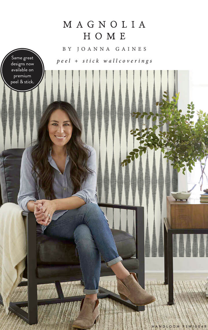 Magnolia Home Vantage Point Peel & Stick Wallpaper - Grey - Image 4