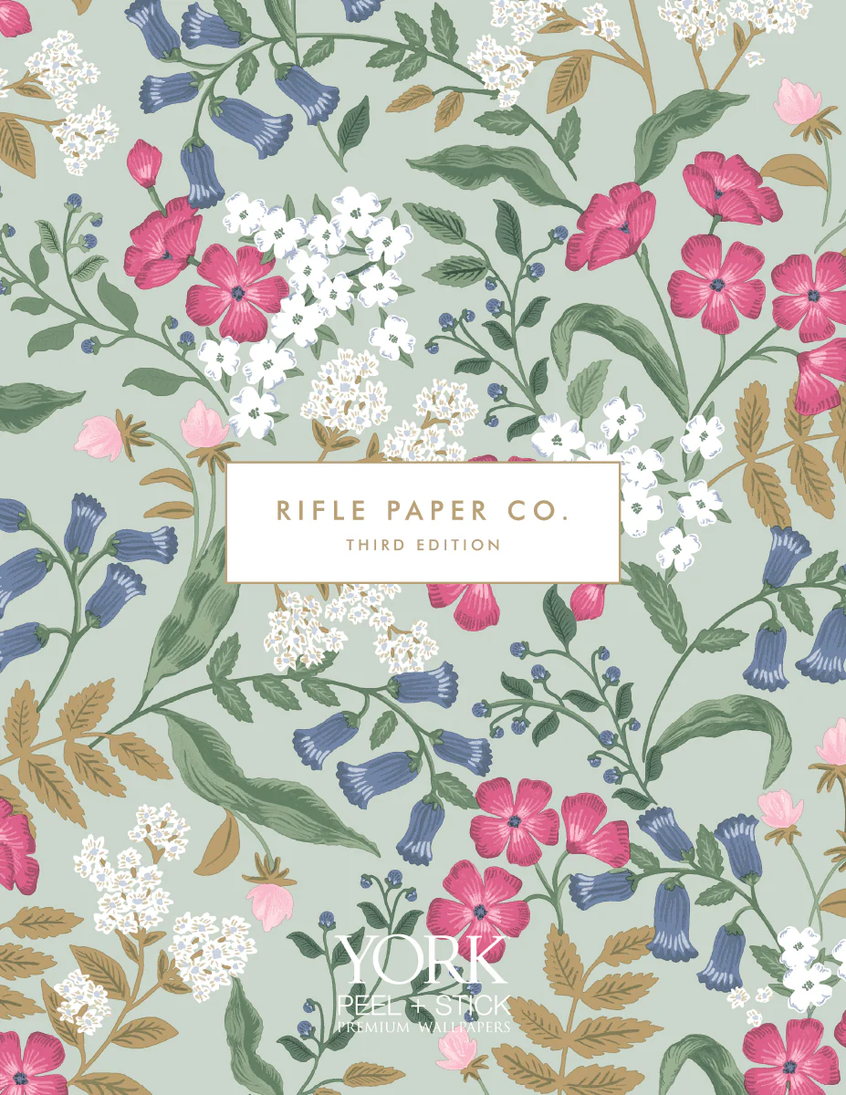 Rifle Paper Co. Peacock Garden Peel & Stick Wallpaper - Black - Image 5